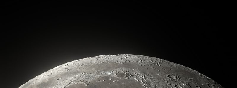 surface de la Lune.