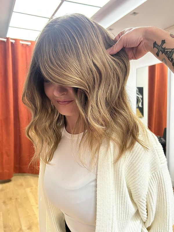 coloration blond sablé