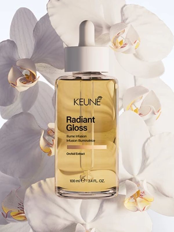 Flacon de Illume Fusion de la gamme Radiant Gloss de Keune